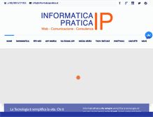 Tablet Screenshot of informaticapratica.it